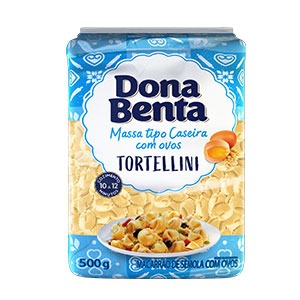 Massa Tortelline com ovos – Dona Benta Caseira